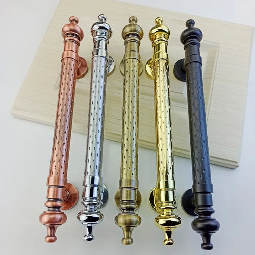 255mm/290mm/345mm Furniture Wooden Door Handle For Bathroom Bedroom Restaurant Sliding Door Handle Wardrobe Gate Pulls Handles