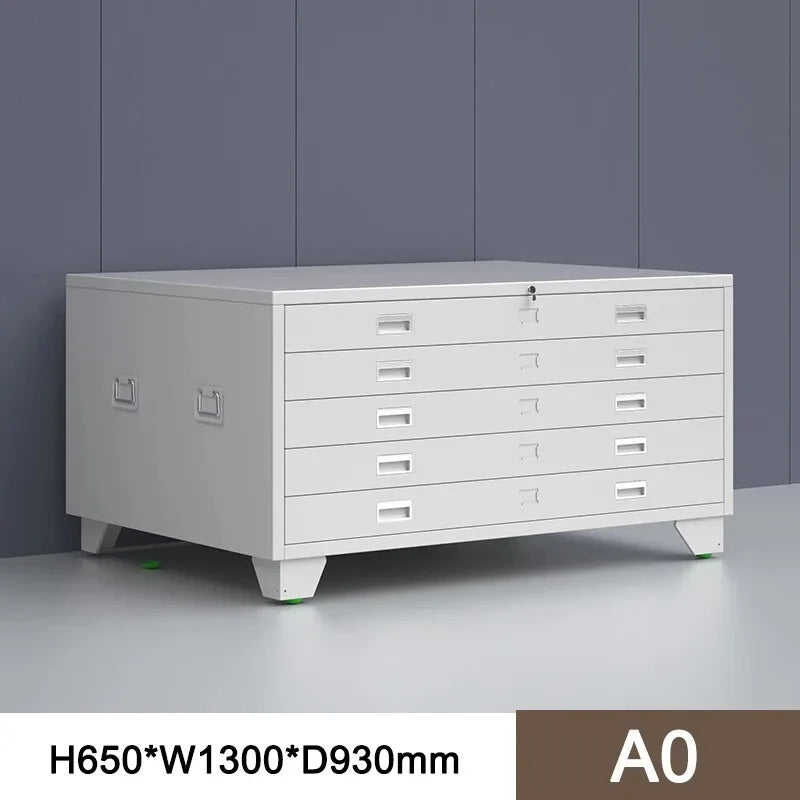 5 Drawers Map Display Drawing Cabinets Metal Drawers Steel Filing Cabinet Flat Map Cabinet Customized