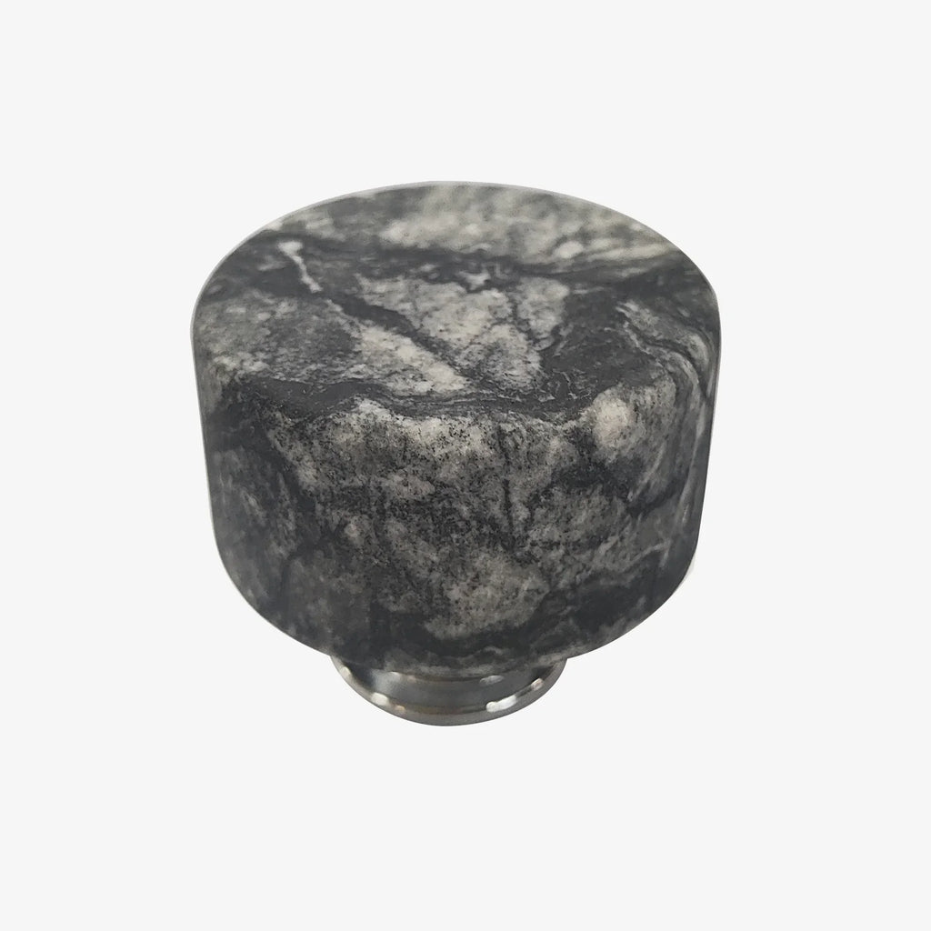 Cylindrical Modern Simple Cabinet Wardrobe Door Handle Drawer Aluminum Alloy Nordic Light Luxury Artificial Marble Handle