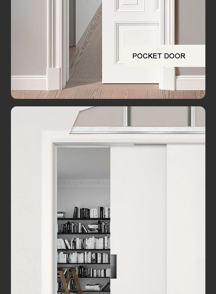Invisible Handle Embedded Furniture Handle Simple Sliding Door Handle Pocket Wooden Door Anti-collision Aluminum Alloy Hardware