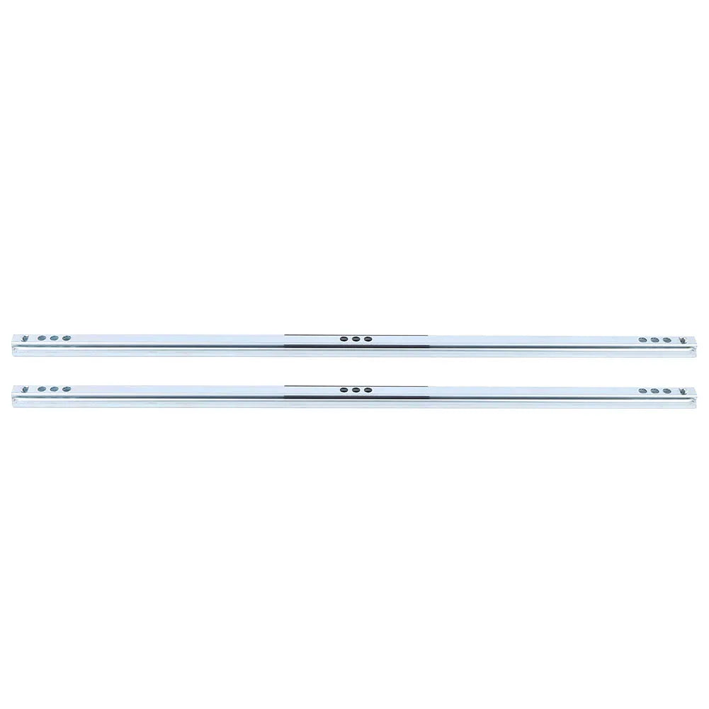 2Pcs/Set 450x17mm Drawer Steel Ball Slide Rail Hardware Accessory for Cabinet Closets Drawer Ball Bearing Slide Drawer Hardware