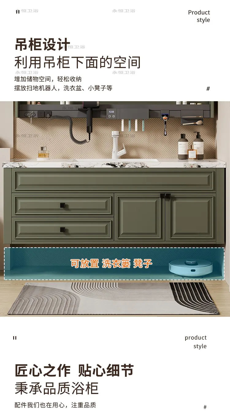 Sink Organizer Bathroom Cabinet Modern Wash Vanity Sink Bathroom Cabinet Wall Shelves Mueble Organizador Home Accessories