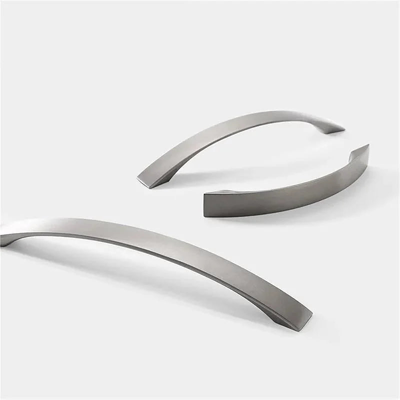 4PCS Cabinet Handles Knobs Aluminum Alloy Door Kitchen Knobs Cabinet Pulls Drawer Furniture Handle Hardware