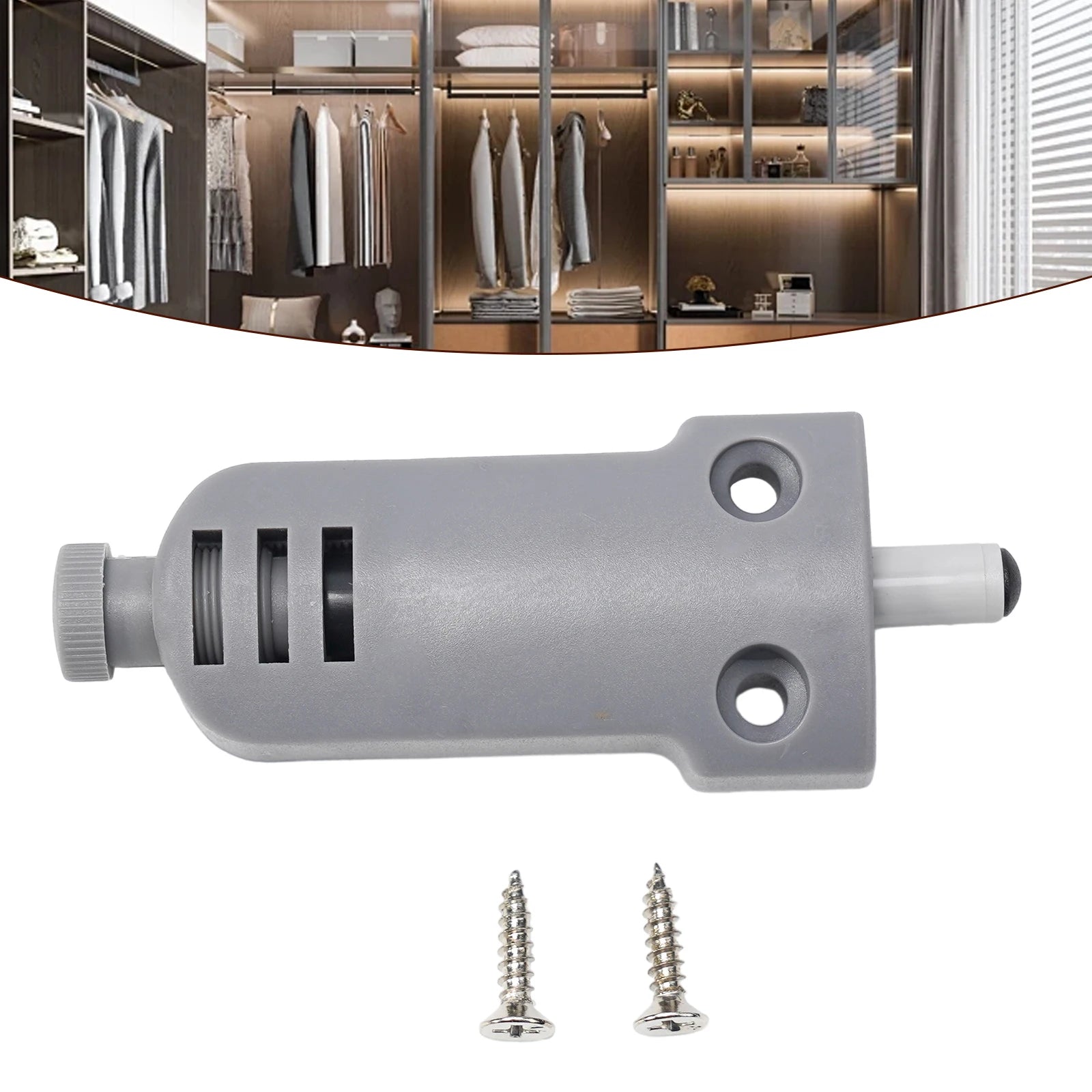 Door Close Damper Buffers Door Piston Wardrobe Cupboard Cabinet Soft Close Cabinet Hinges Silent Muffler Furniture Hardware