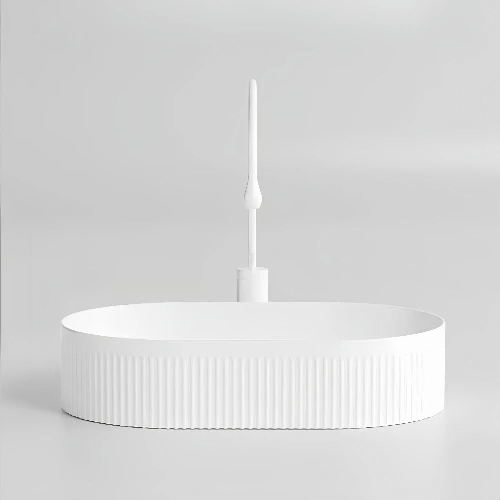 1 modern ceramic bathroom large sink, bathroom sink, modern home vanity basin (excluding faucet), suitable for balcony bathroom,