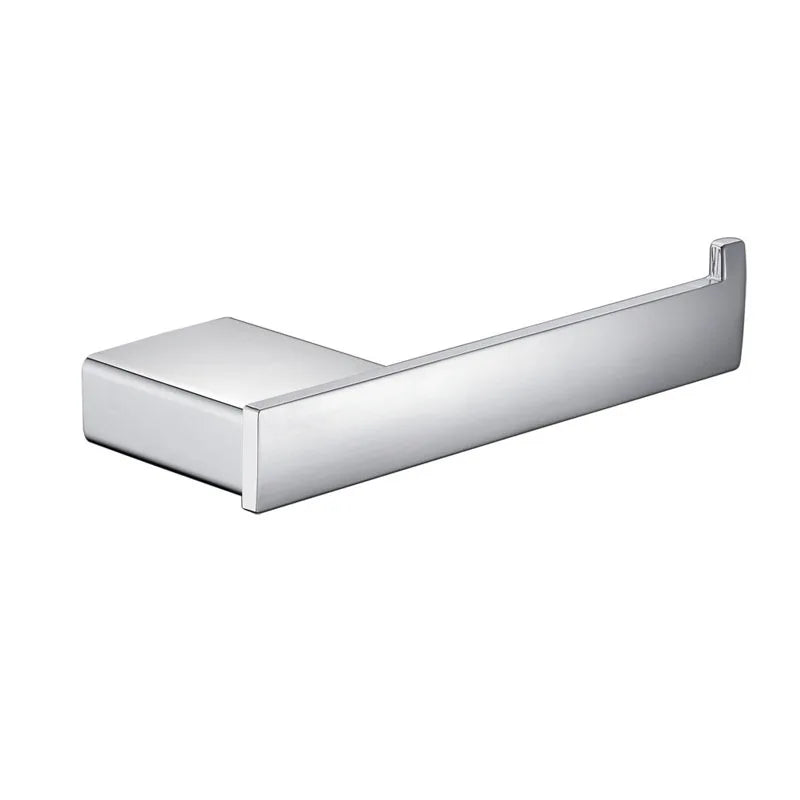 Aluminum Bathroom Accessories Sets Roll Paper Holder Toilet Brush Holder Ceramic Holder Towel Bar Towel Holder Robe Hook Anodize