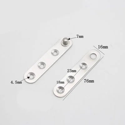 Stainless Steel Doors Hinges Under 360 Degree Rotating Shaft Rotation Hinge Positioning Concealed Cabinet Hinge