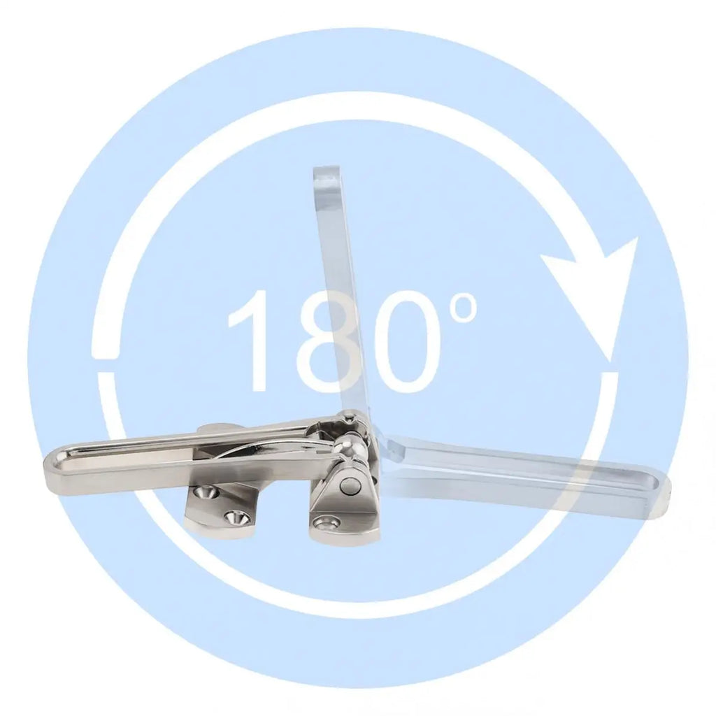Door Bolt Home Anti-theft Room Door Bar Door Lock Latch for Home &amp,Hotel Security Door Chain Lock U Swing Front Door
