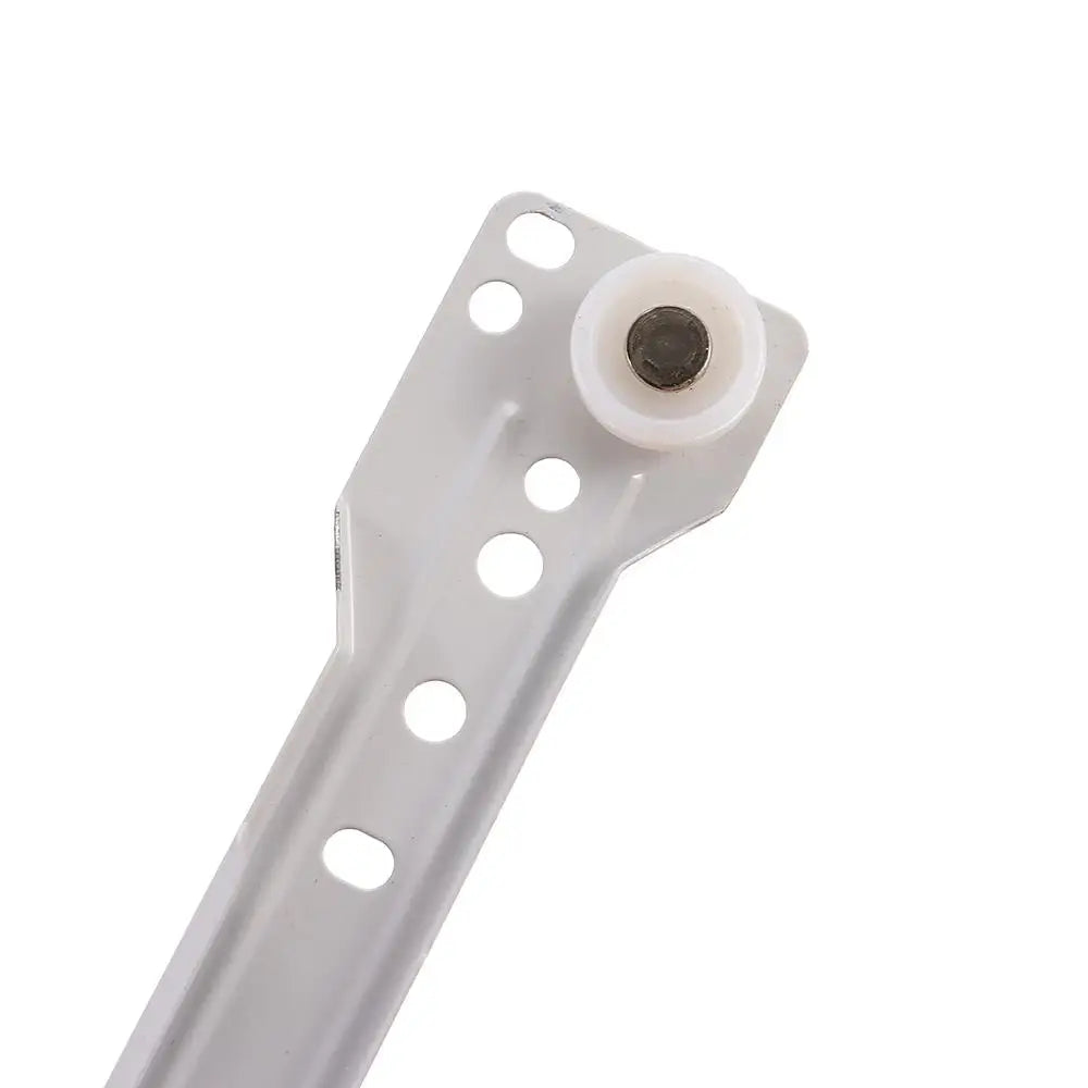 1Pair Chute Cabinets Keyboard Roller Pulley Furniture Slides Mute Two Section Drawer Track Slides Cabinet Rails
