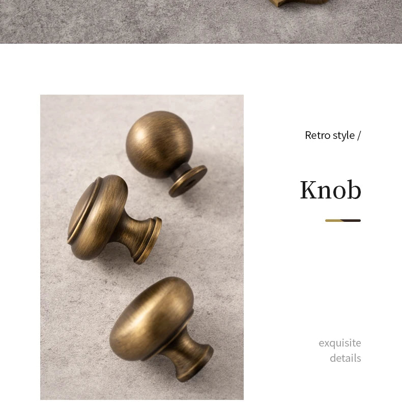 Santaya Antique Brass Cabinet Handles With Backplate Solid Bronze Wardrobe Pulls Kitchen Cupboard Door Knobs Furniture Handle