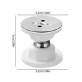 Magnetic Door Stopper Stainless Steel Door Holder Security Door Wall Protector Free-punch Door Suction Magnetic Catch Door Stops