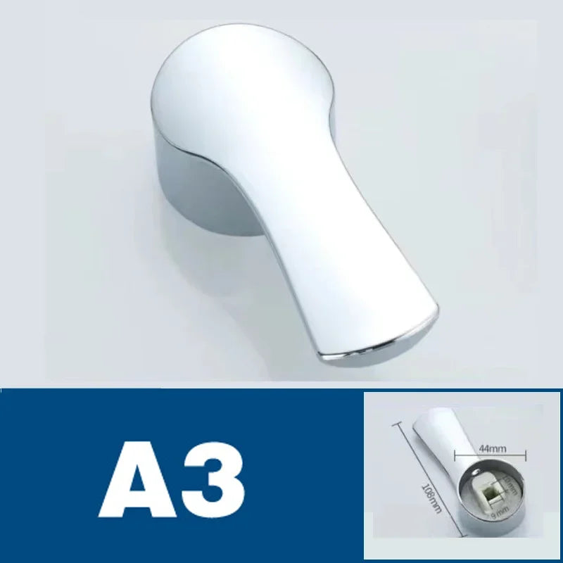 Bathroom Hot and Cold Faucet Basin Faucet Handle Accessories Handle Accessory Kitchen Sink Shower Handle Accessory
