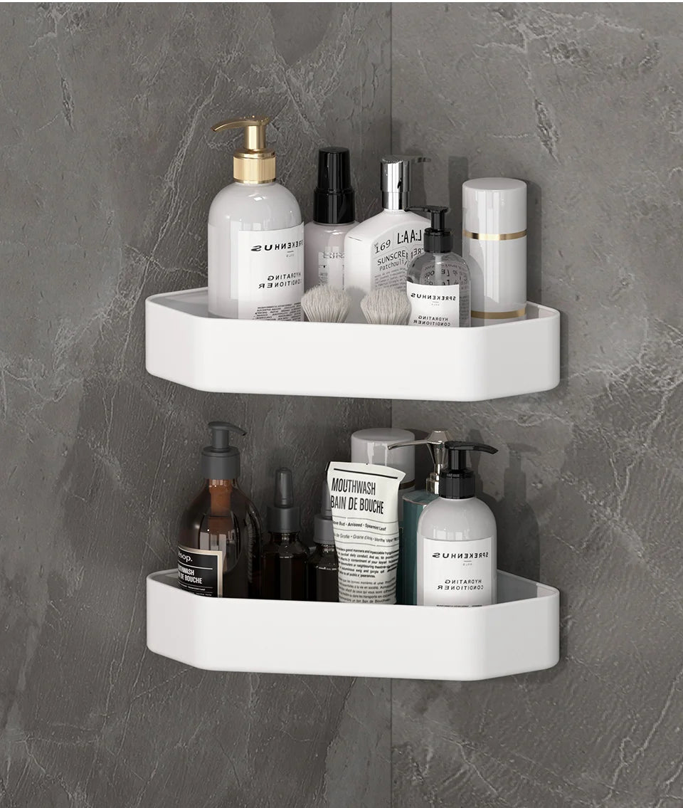 Bathroom Shelf Bathroom Makeup Shampoo organizer Aluminium Bathroom Organizer Shower Shelf Bathroom Accessories