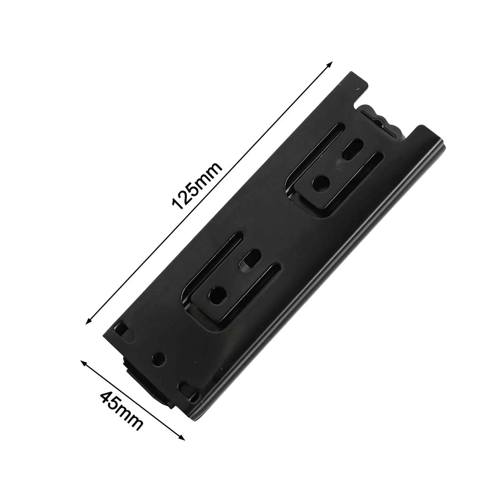 Drawers Slideway 45mm Slide Rail 2Pcs 45mm 5 Inches 6 Inches 8 Inches Durability Accessoires For Office Drawers