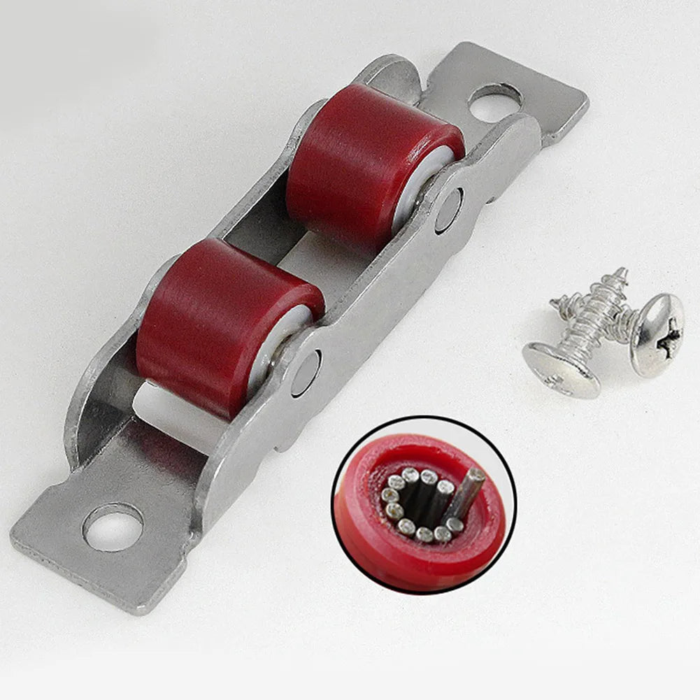 Door Hardware Door Sliding Roller Home Garden Runner Wheel Slot Wheels 1Pc Pulley Sliding Door Roller New Style