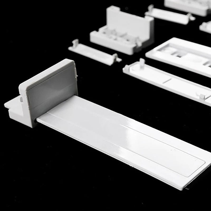 1Set Sliding Guide Moving Slide Embedded Refrigerator Slide Rail For Fridge Door Slide Rail Mounting Kit Refrigerator Door
