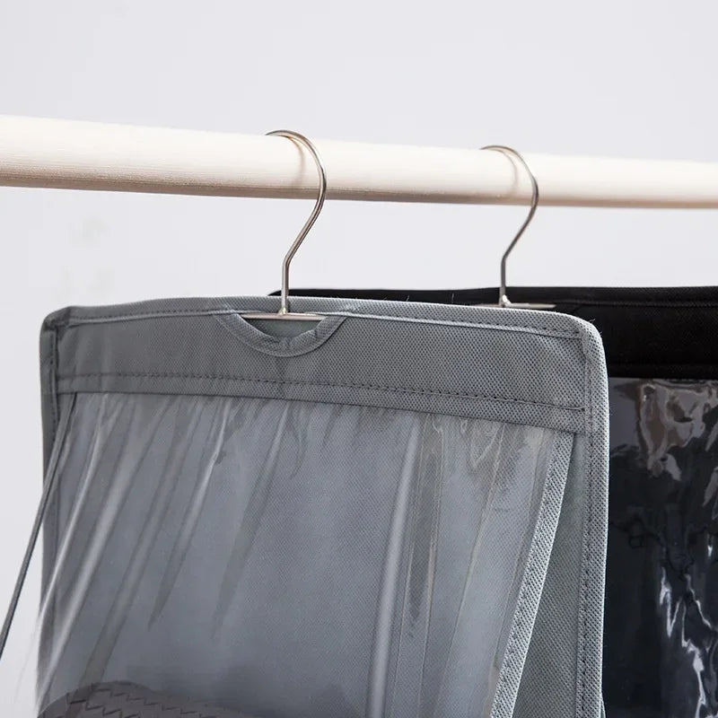 Handbag Hanging Organizer Hanging Purse Organizer for Closet Organizers Bag Storage Hanger Oxford Cloth Closet Bag Organizer