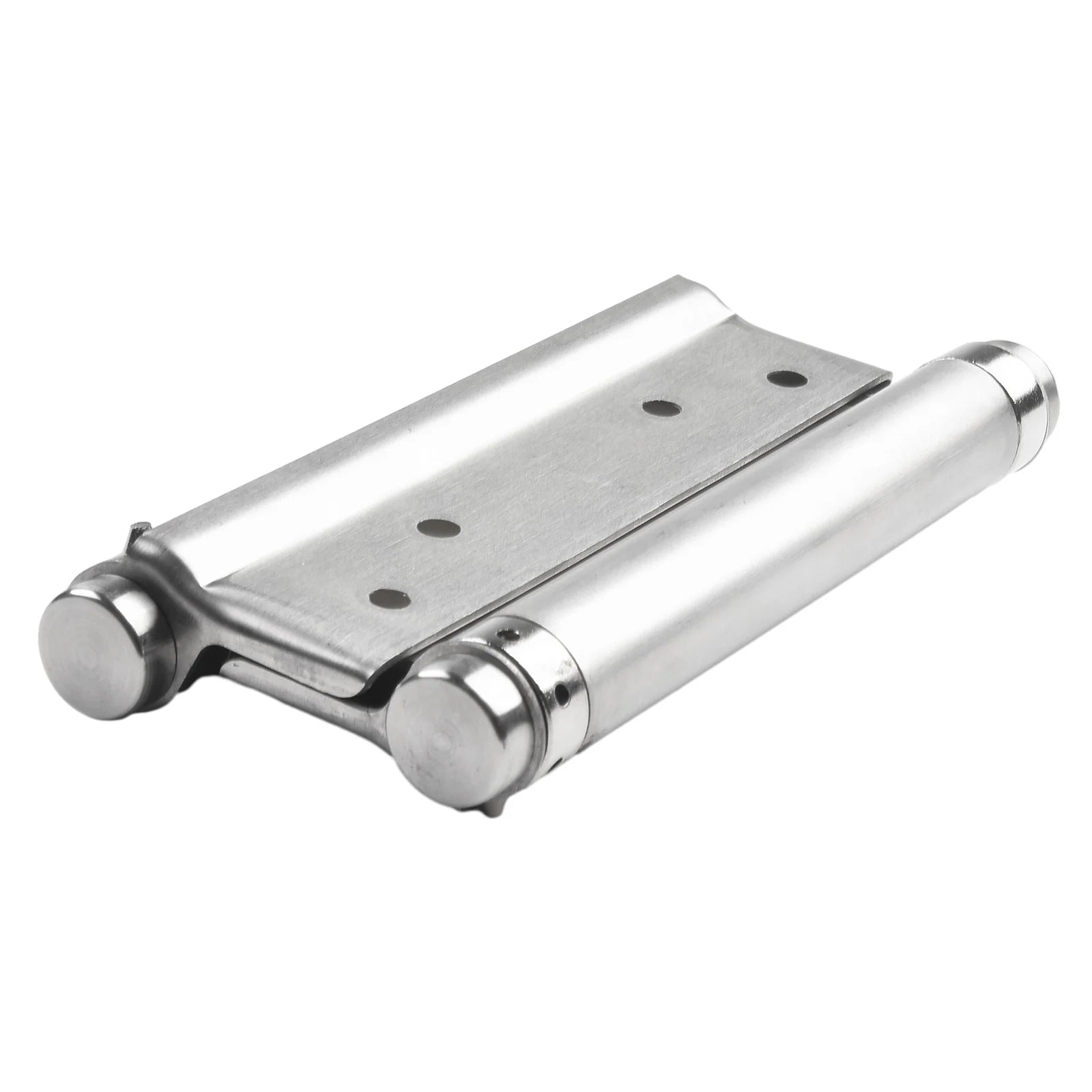 Double Spring Hinge Two-Way Free Door Hinge Stainless Steel  Automatic Door Closing Garage Door Hinges Fence Dedicated Hardware