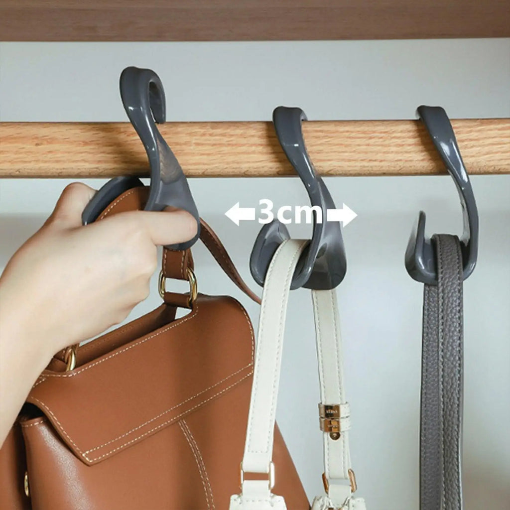 Closet Bag Hanger Bag Holder Rack Purse Holder Purse Hooks Backpack Hanger Hook Storage Organizer Bag Organizer for Purses Tote