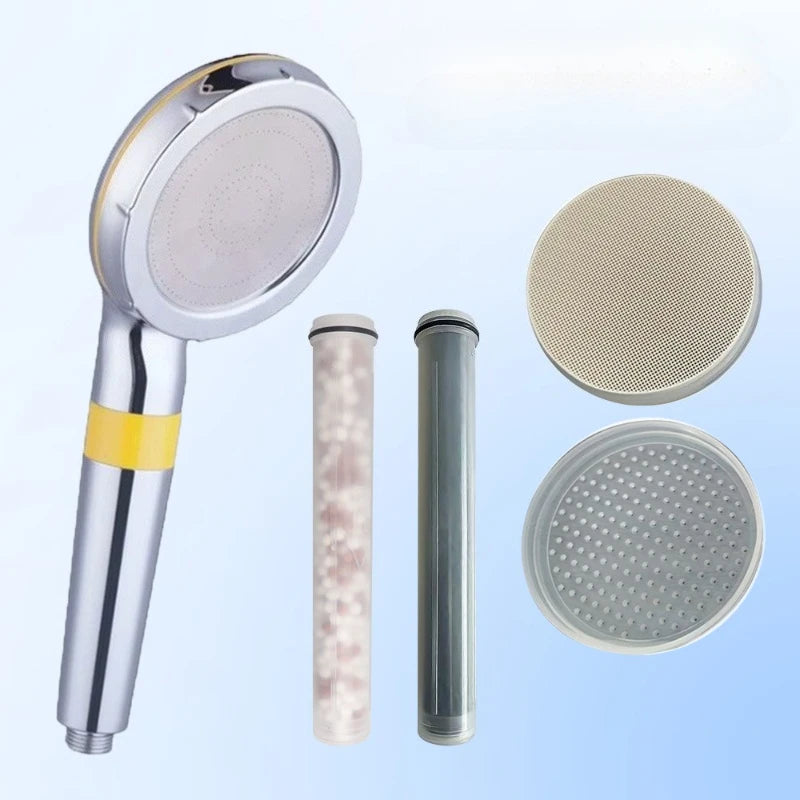 Bathroom Double Filter Shower Head, Toilet Shower Head, Removable Handheld Shower Head