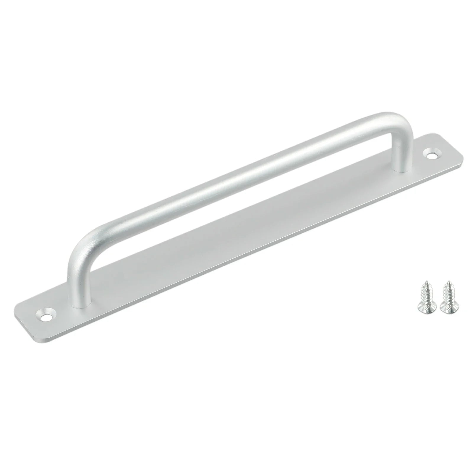Sliding Door Handle Aluminum Alloy Pull Push Door Handle For Gate Toilet Door Punch-free Pulls Furniture Hardware