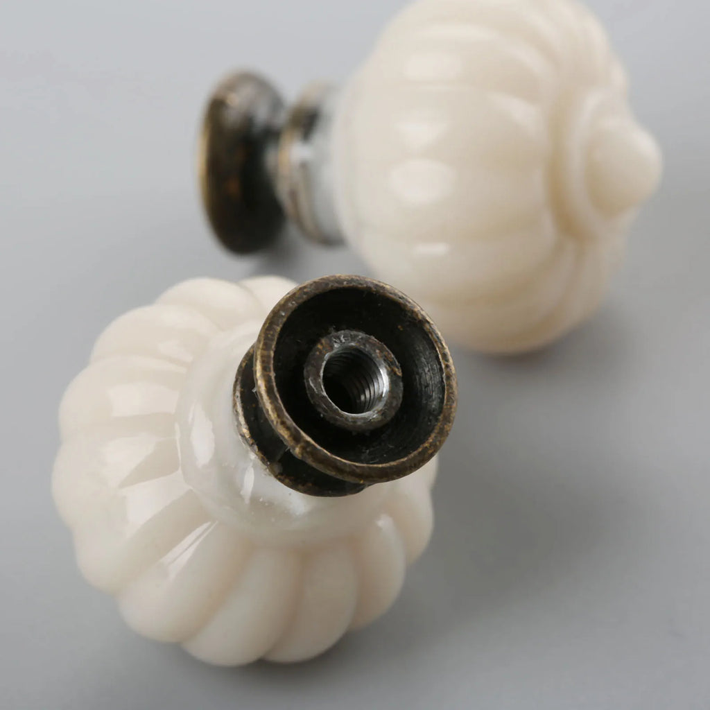 1pc 27*34mm Door Knobs Handles Single Hole Furniture Knobs Cupboard Door Cabinet Handles With Screws