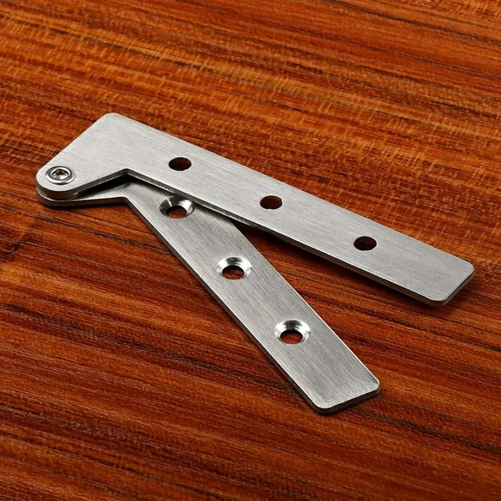 Stainless Steel Connector Door Hinge For Kitchen Cabinet Furniture Supplies Hidden Hinges Window Accessories Home Hardware