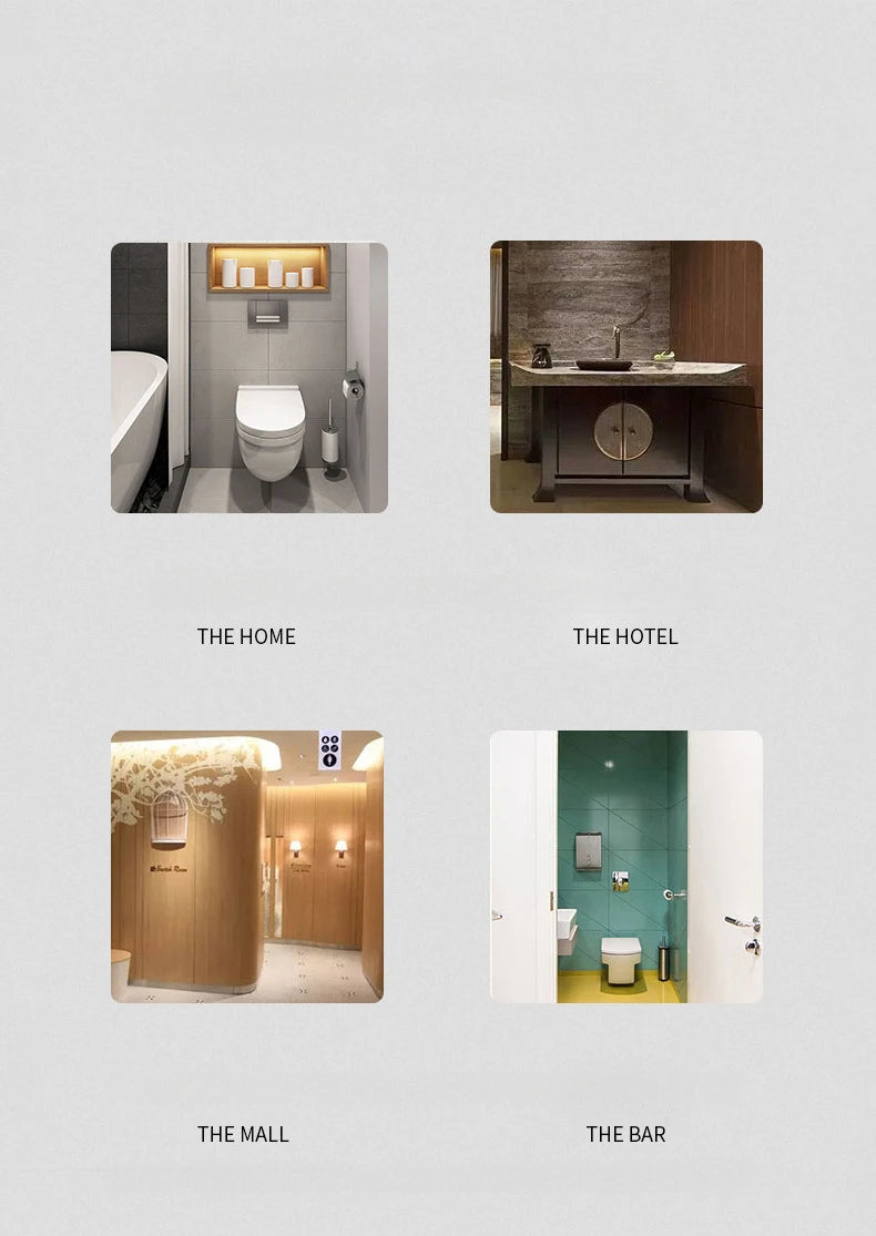 Bathroom Towel Holder  Wall Mounted Towel Rack Shower Room Holder Towel Bar Hanger Toilet shelf Bathroom Accessories