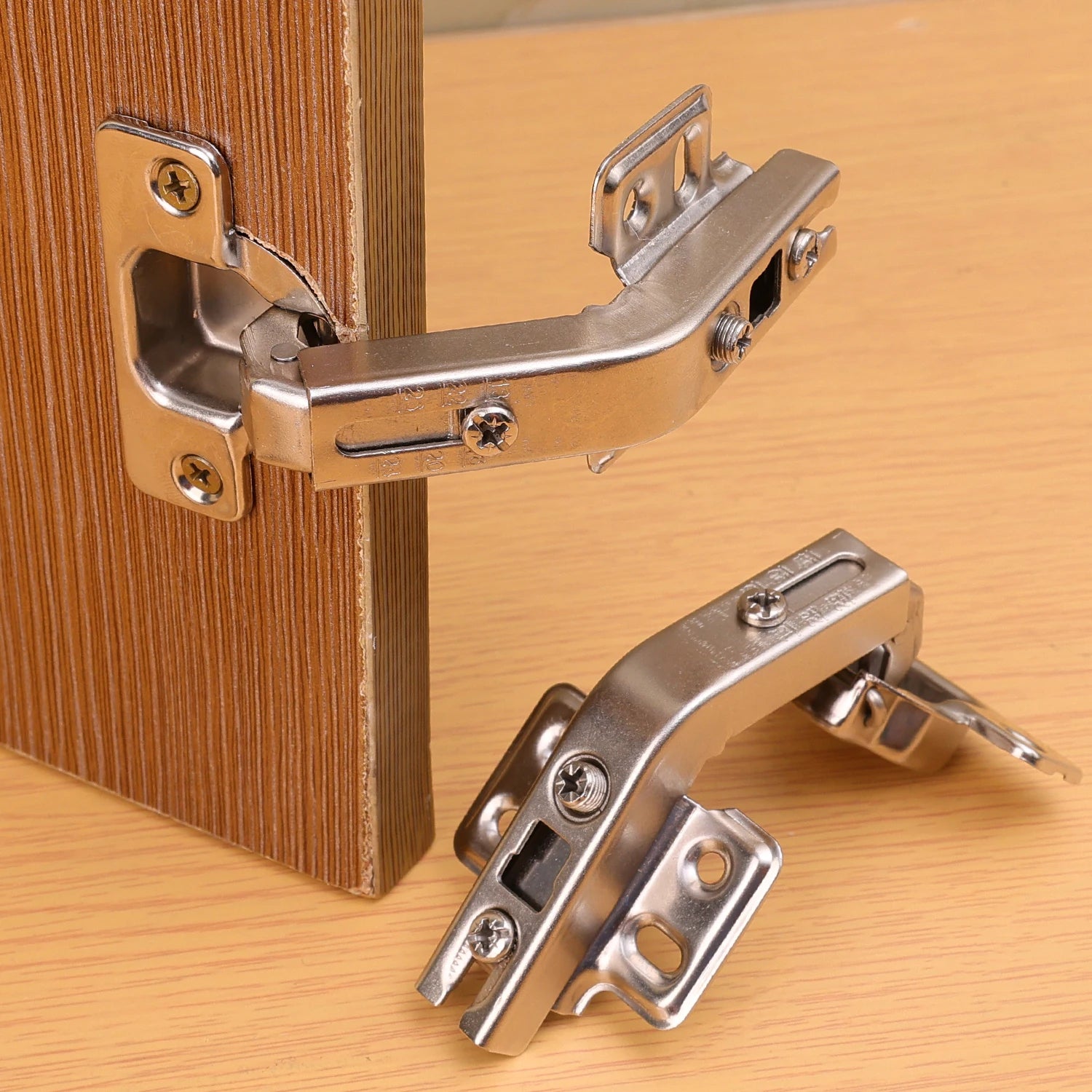 3/1PCS Soft Close Cabinet Hinges 135° Stainless Steel Cupboard Door Concealed Hinges For Corner Replacement Hardware Supplies
