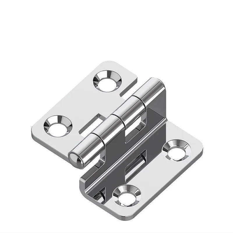 5pcs Stainless Steel 270 Degrees Opening and Closing Buffer Hinge Cabinet Door Mechanical Hinges Furniture Hardware with Screw