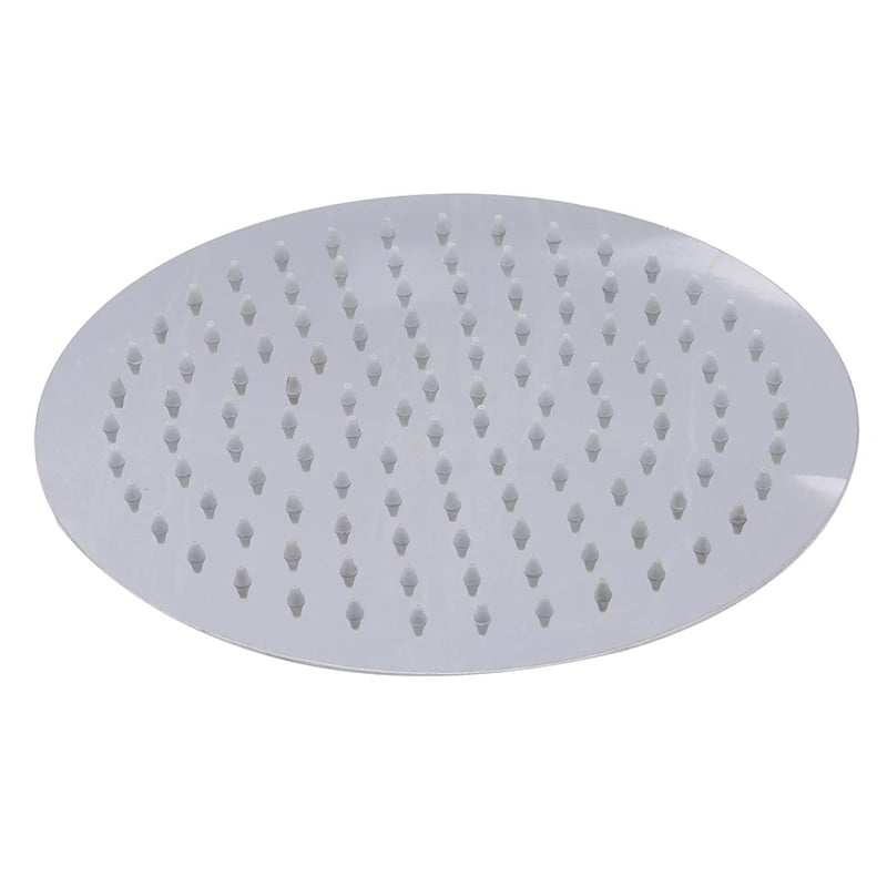 6/8/10 Inch Ultra-thin Waterfall Shower Heads Stainless Steel High Quality Square Round Portable Practical Rainfall Shower Head