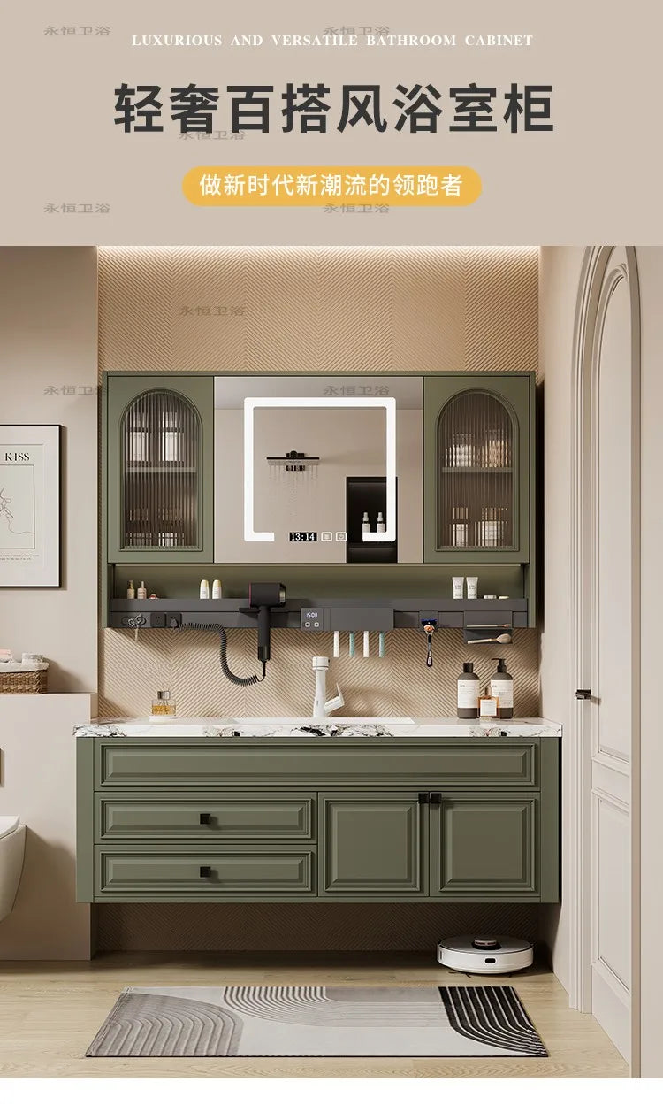 Sink Organizer Bathroom Cabinet Modern Wash Vanity Sink Bathroom Cabinet Wall Shelves Mueble Organizador Home Accessories