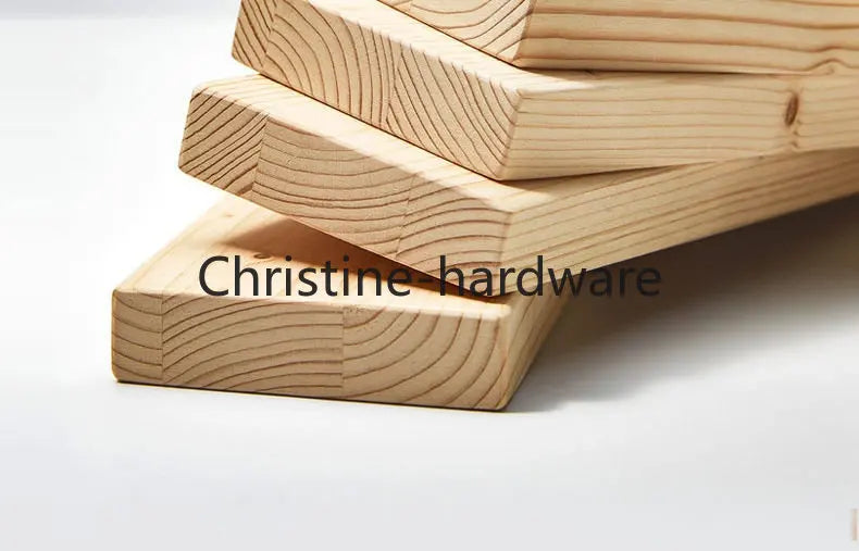 Simple Modern Wooden Cabinet Round Single-hole Handle Drawer Door Kitchen Shoe Cabinet Solid Wood Log Handle