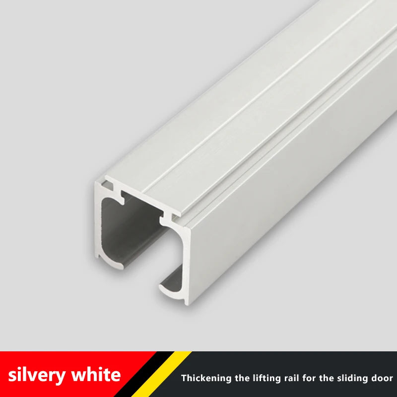 Sliding Door Track Slideway Solid Wood Folding Sliding Door Sliding Rail Hanging Rail Slow Lifting Wheel Hanging Door Guide Rail