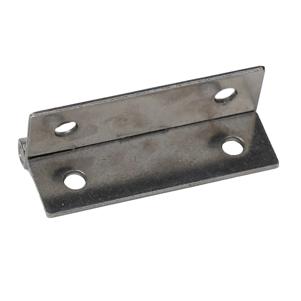 2pcs 1/1.5/2/3Inch Silver Spring Door Hinge Stainless Steel Self Closing Design Windows Cabinets Boxes Household Hardware