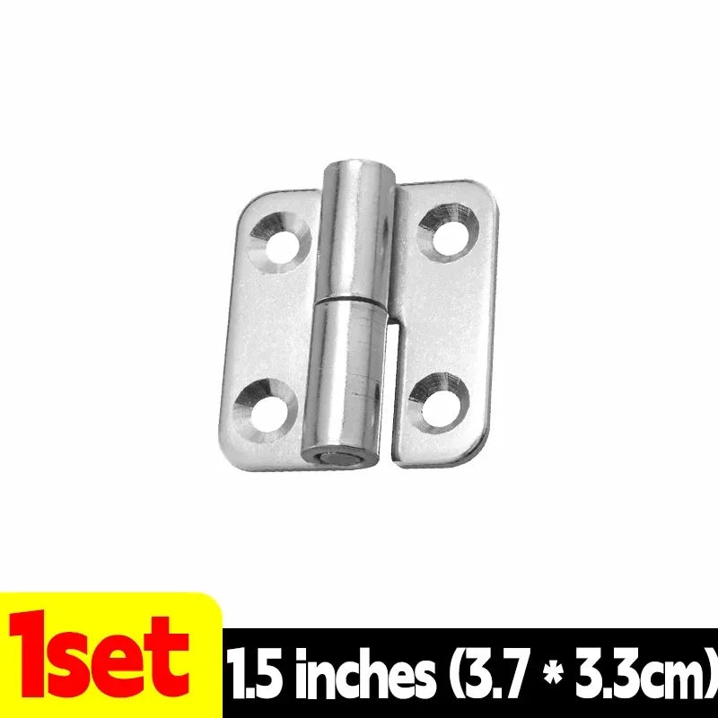 Stainless Steel Hinges Door Connector Universal Furniture Drawer Cabinet Fitting Hinge Detachable Furniture Hardware Accessories