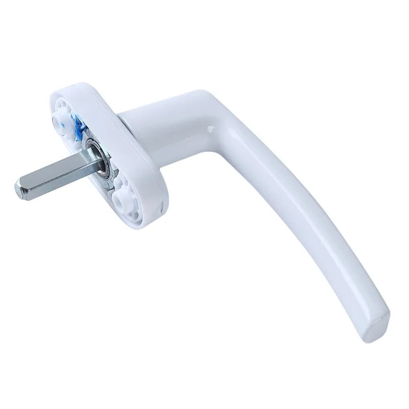 Aluminum Alloy Window Handles Universal Door Handle Key Locking For Double Glazing White Door （Only handle Turning）With screws