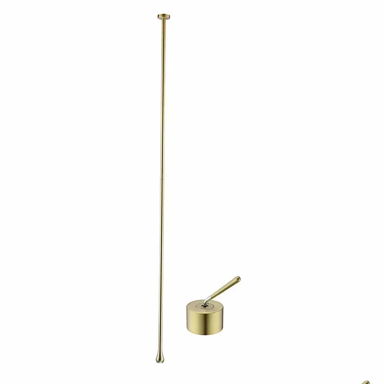 Bathroom Creative Ceiling Water Drop Faucet All Copper Cold and Hot Hang Ceiling Faucet Bathroom Wall Mounted Hot Cold Sink