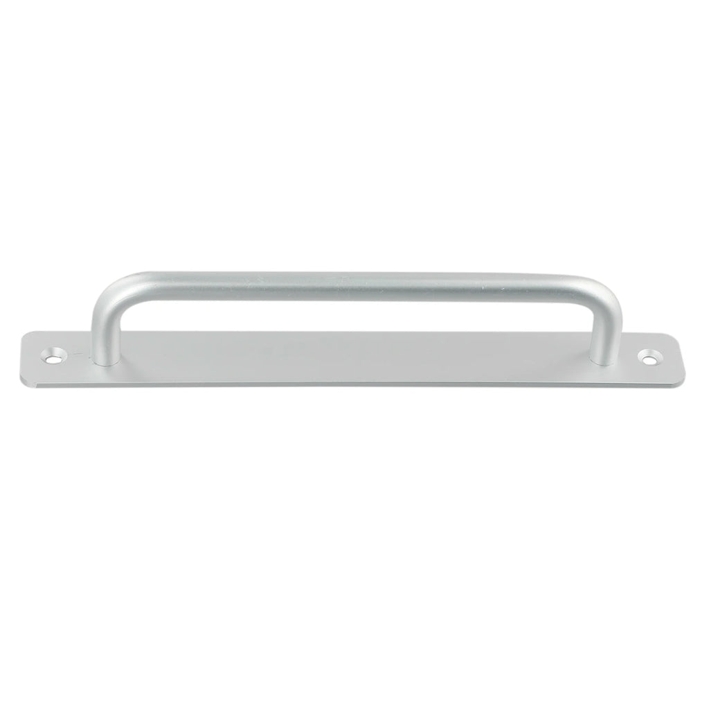 Sliding Door Handle Aluminum Alloy Pull Push Door Handle For Gate Toilet Door Punch-free Pulls Furniture Hardware