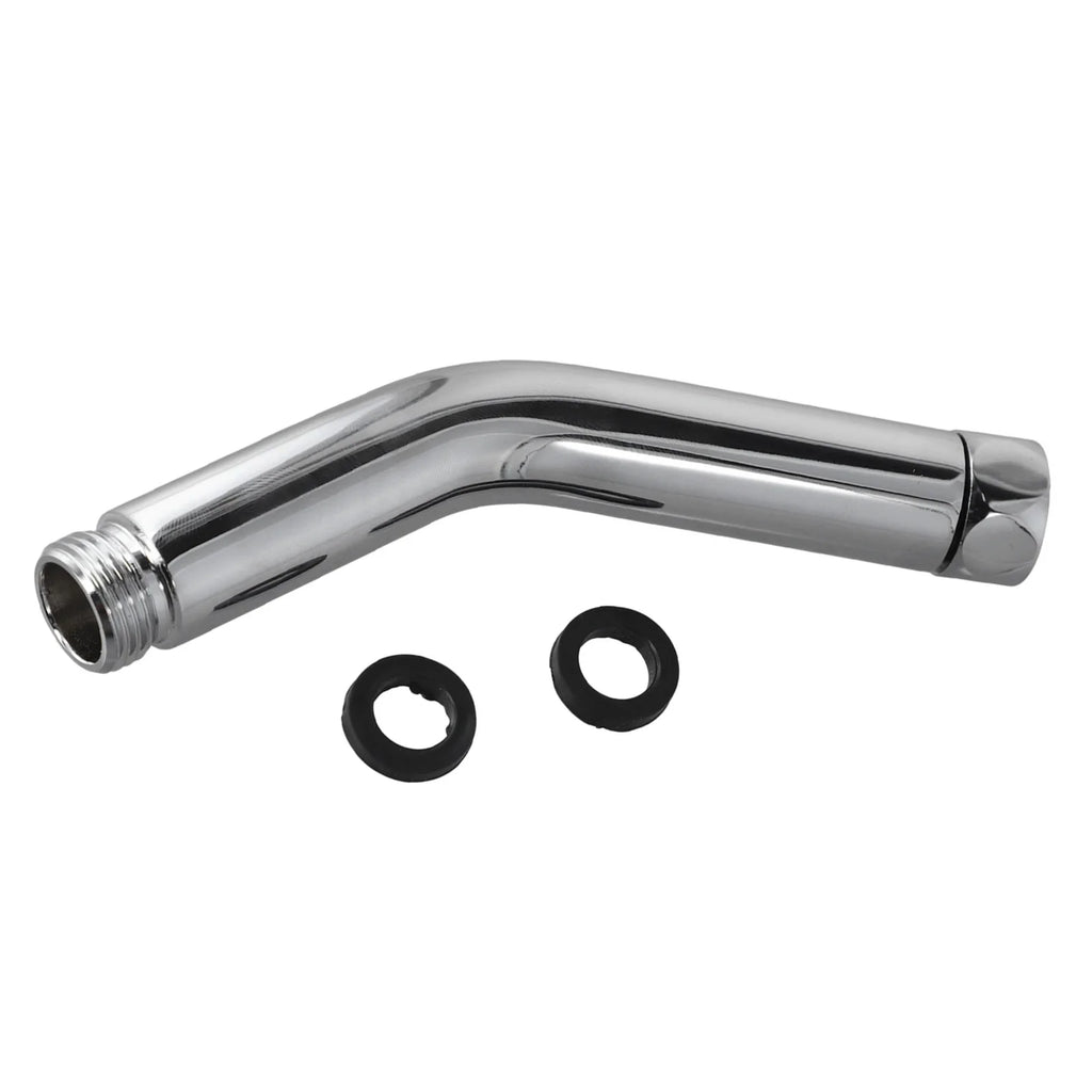 Bathroom Upgrade Chrome Hand Shower Connector Easy Install Shower Head Connector Stainless Steel Hassle-Free Setup