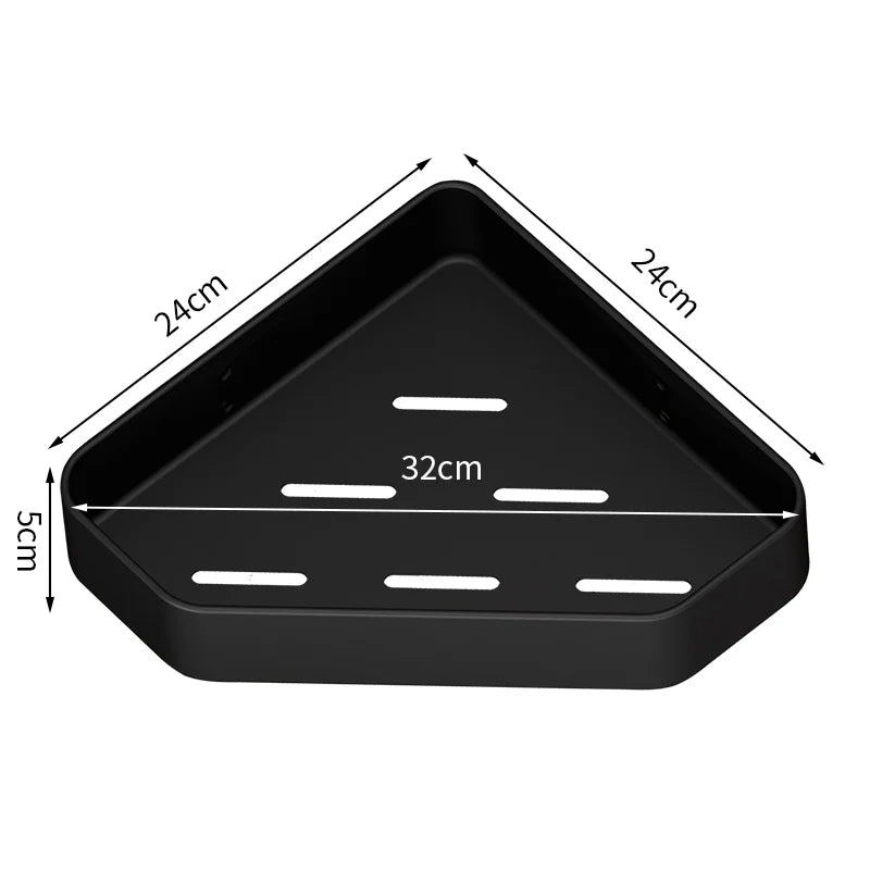Bathroom Shelf Bathroom Makeup Shampoo organizer Aluminium Bathroom Organizer Shower Shelf Bathroom Accessories