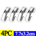 16-2Pcs Cabinet Hinges Adjustable Mounting Plates for Framed or Frameless Doors Soft Close  90 Degree Hinge Furniture Hardware