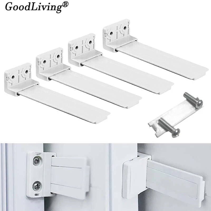 1 Set Embedded Refrigerator Slide Rail For Fridge Door Slide Rail Mounting Kit Refrigerator Door Sliding Guide Moving Slide