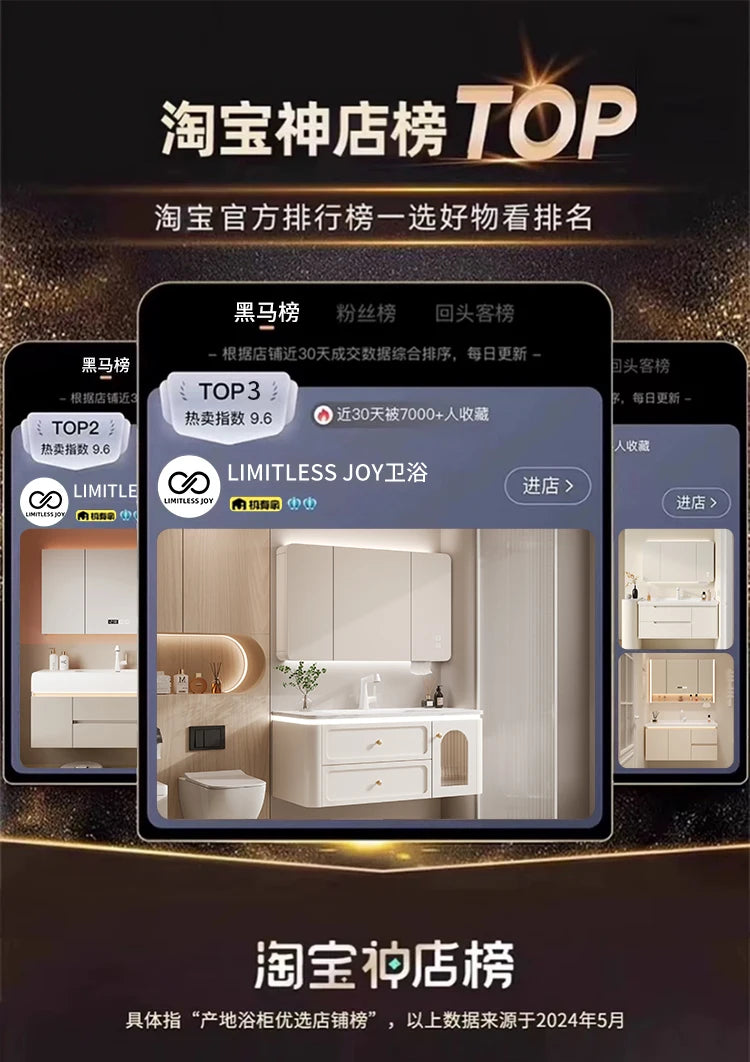Bathroom cabinet ceramic integrated basin washbasin cabinet combination cream toilet washbasin bathroom cabinet washbasin