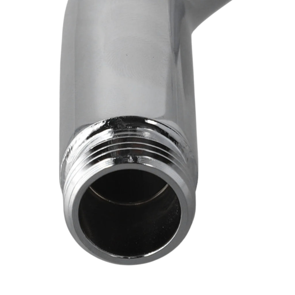 Bathroom Upgrade Chrome Hand Shower Connector Easy Install Shower Head Connector Stainless Steel Hassle-Free Setup