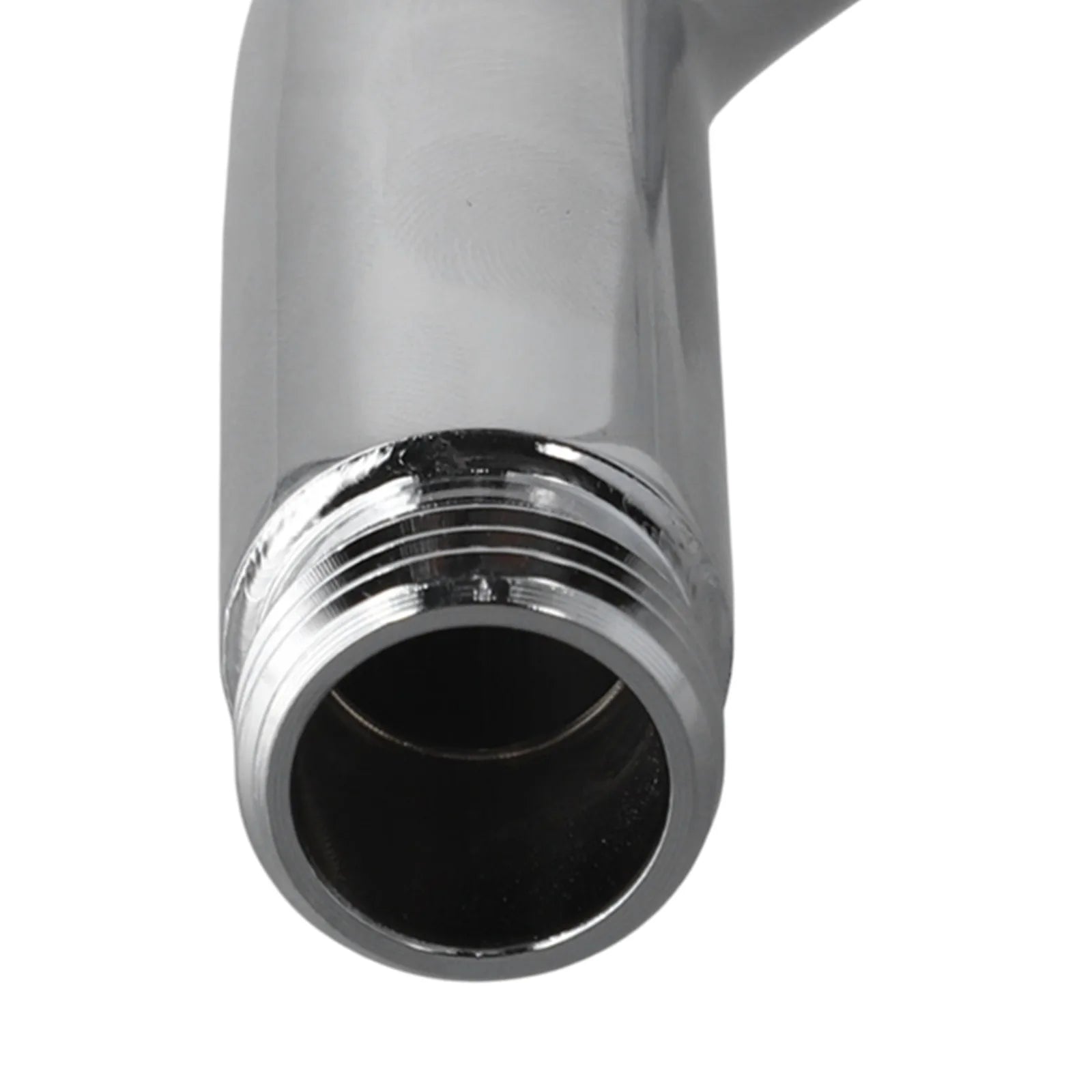 Bathroom Upgrade Chrome Hand Shower Connector Easy Install Shower Head Connector Stainless Steel Hassle-Free Setup