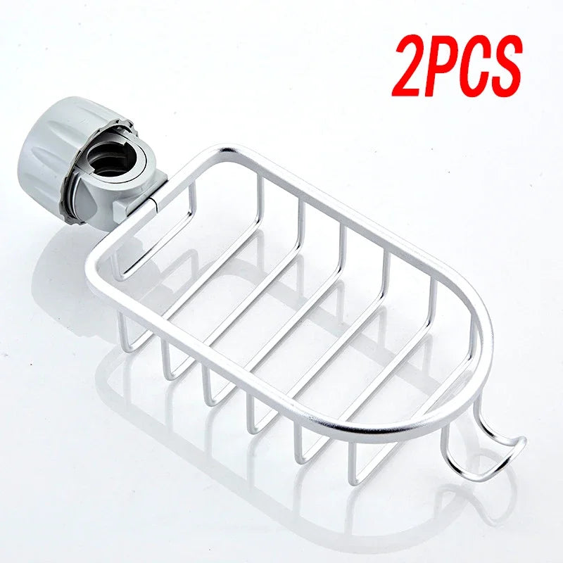 Bathroom Faucet Storage Rack Shower Soap Holder Bathroom Organization Shower Shelves Bathroom Accessories