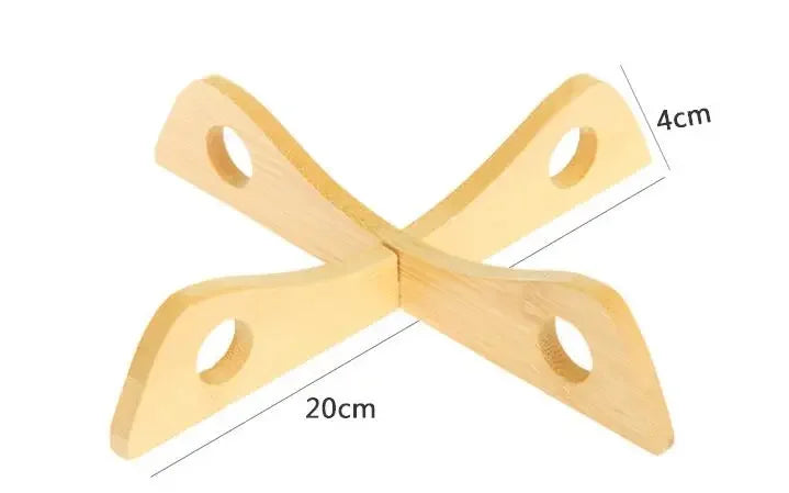 Kitchen Insulation Mats Removable Wooden Table Mats Shelf Gadget Holders Useful Things for Kitchen Accessories Gadgets Organizer