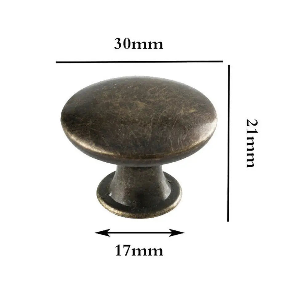 5 Colors Round Cabinet Knobs Mini Knob Cabinet Handles Metal Drawer Hand Pulls Kitchen Cabinet Door Wardrobe Handles Hardware