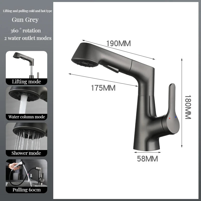 Hot Faucet Face Sink Bathroom Taps Shower Room Accessories TOILET Tap Hydrant Mixer Robinet Improvement Water tank paddy field